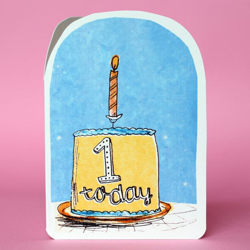 Laura Skilbeck Candles On Cake Birthday Card 1 Today front