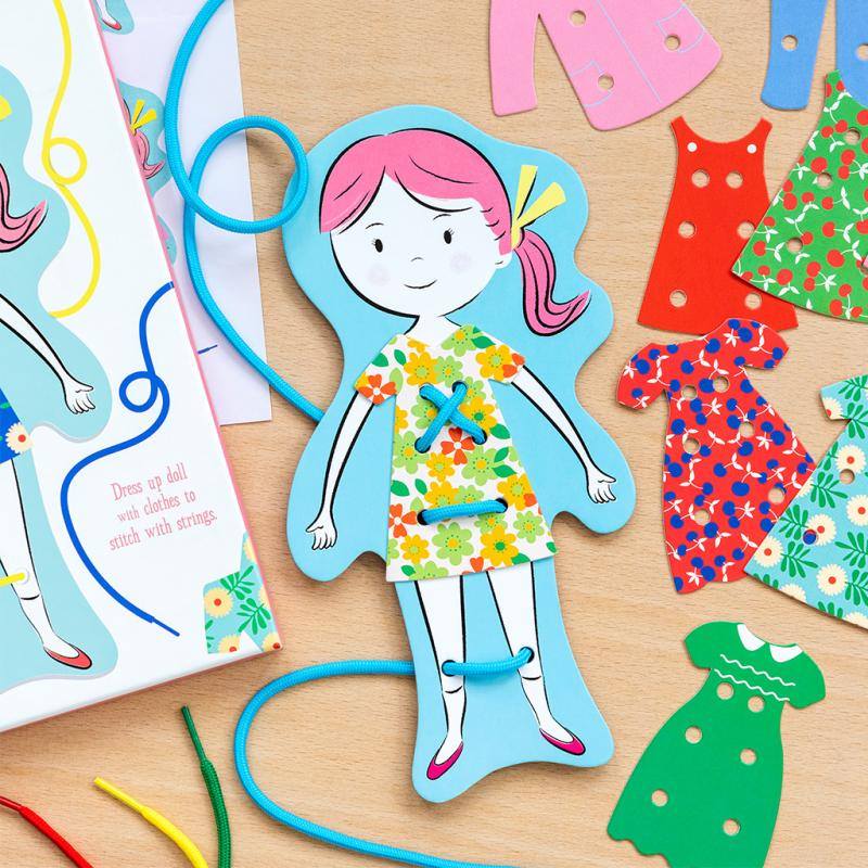 Learn To Stitch Dress-Up Dolly Kit 29578 lifestyle