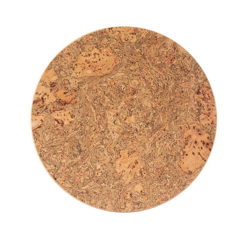 Liga Eco Living Natural Cork Trivet Round Medium IG-ROU-TRIV-MED front