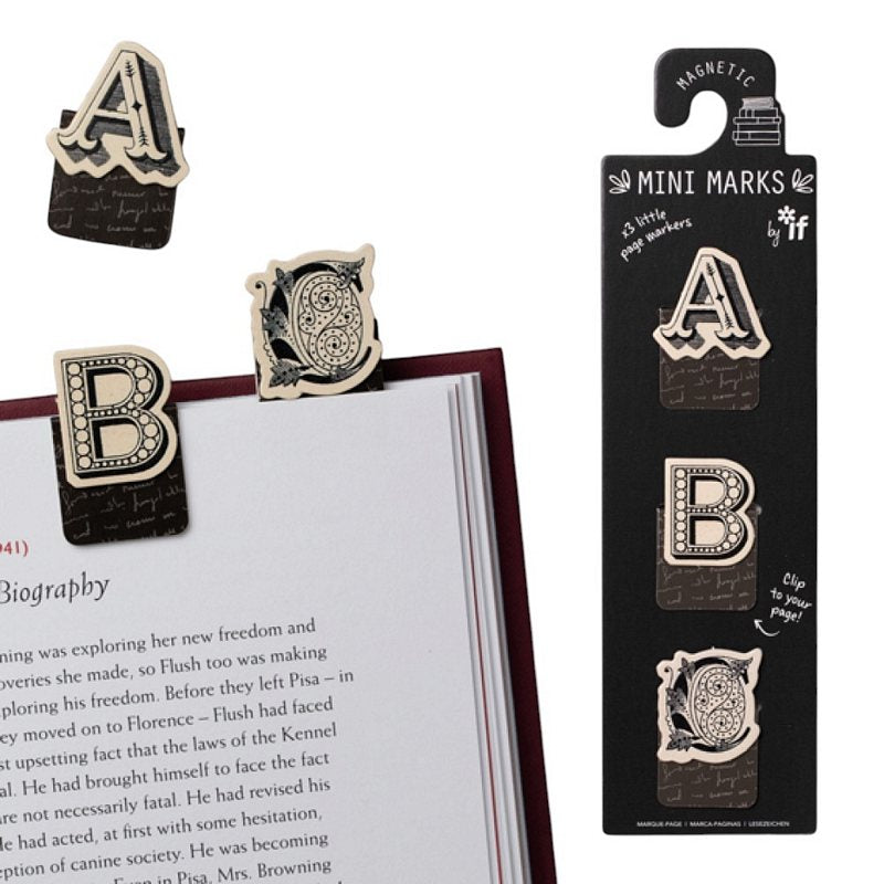 Magnetic Mini Bookmarks ABC