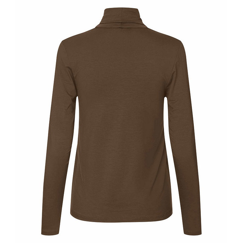 Masai Clothing Brooklyn Jersey Long-sleeved Top Slate Black 1011885-4116S rear