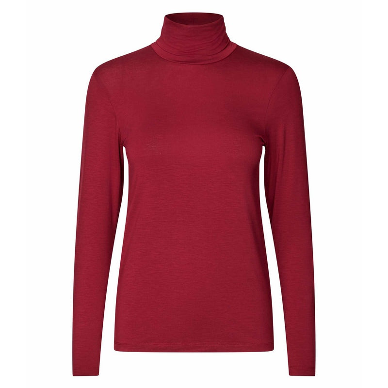 Masai Clothing Brooklyn Jersey Top Tibetan Red 1011885-5055S front