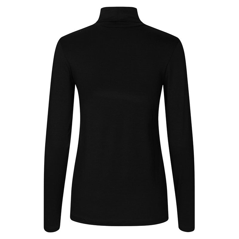 Masai Clothing Brooklyn Jersey Top in Black 1011885-0001S rear