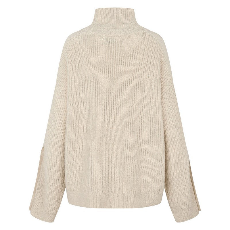 Masai Clothing Fanya Knitted Jumper Whitecap 1012828-1025S rear