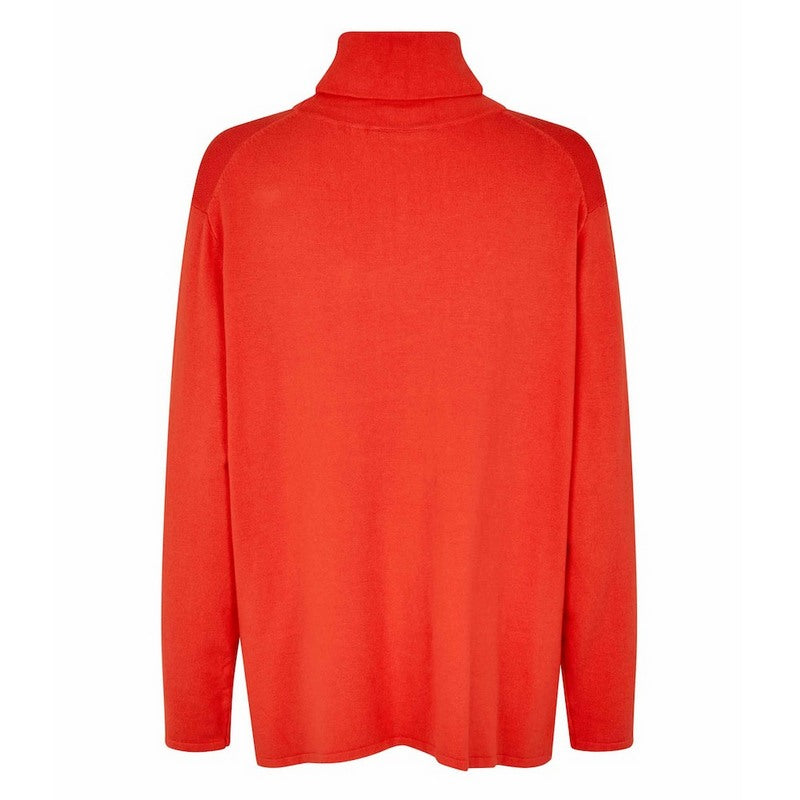 Masai Clothing Flikka Top in Spicy Orange 1006340-5031S rear