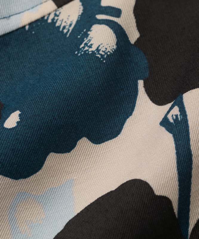 Masai Clothing Ilonka Shirt Moonlit Ocean 1009711-2057P fabric detail