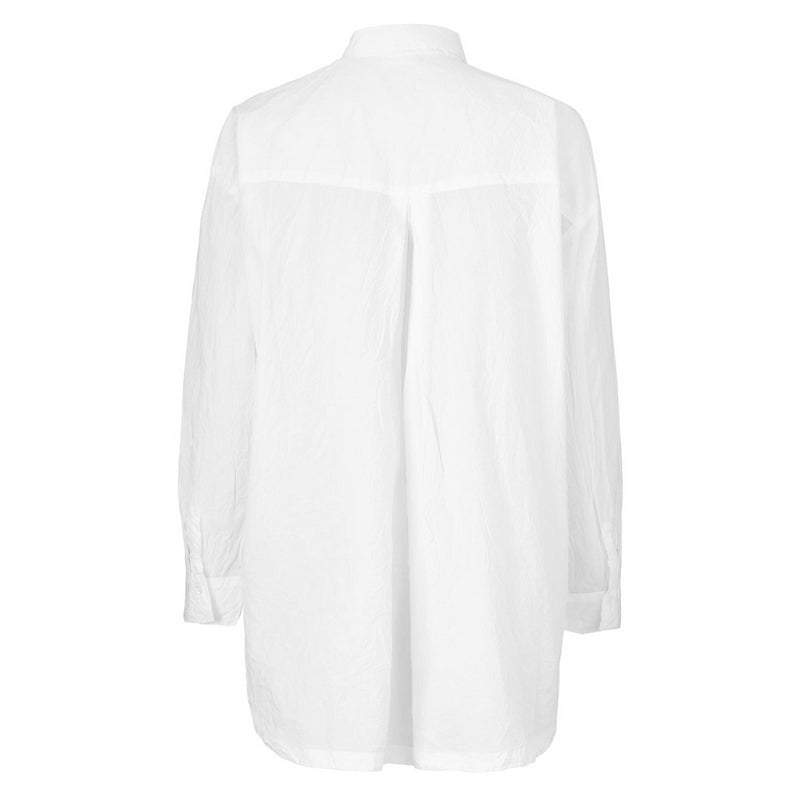 Masai Clothing Inessa Classic White Poplin Shirt 1001627-1000S rear