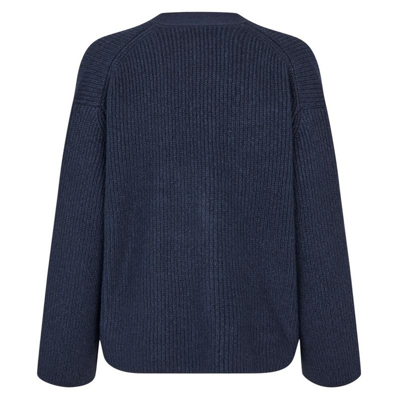 Masai Clothing Lexie Cardigan Navy Blazer 1011124-2002S rear