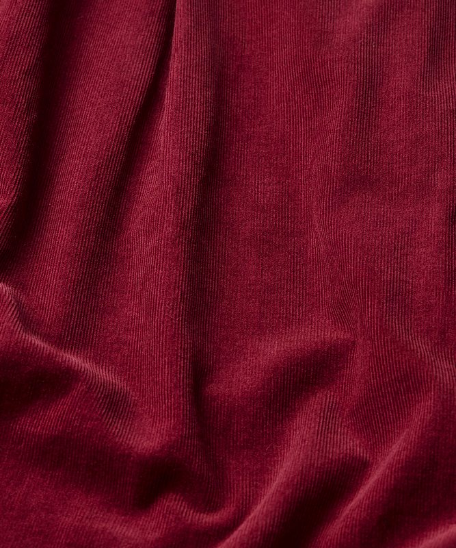 Masai Clothing Nayo Baby Corduroy Dress Tibetan Red 1013137-5055S fabric detail