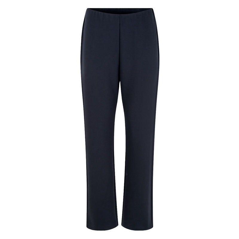 Masai Clothing Paige Fitted Trousers in Navy 1005897-2000S front