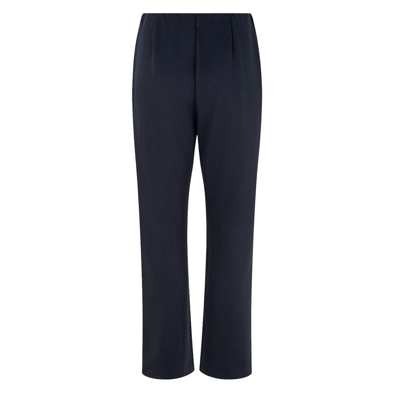 Masai Clothing Paige Fitted Trousers in Navy 1005897-2000S rear