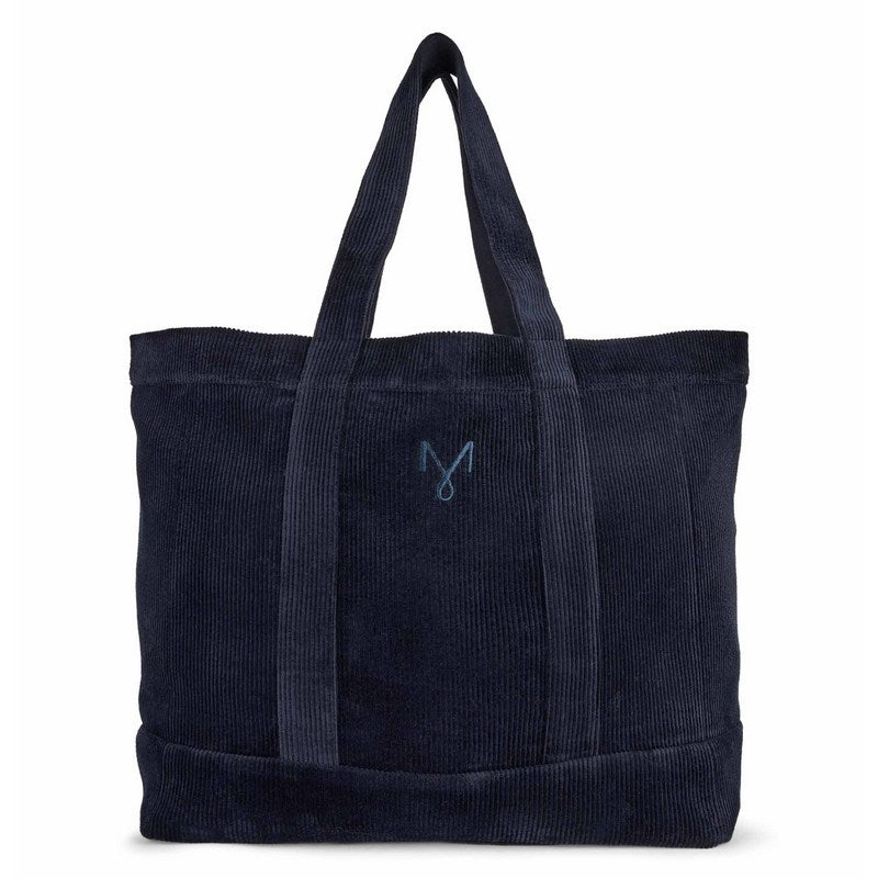 Masai Clothing Roya Corduroy Bag Dress Blue 1012982-2084S front