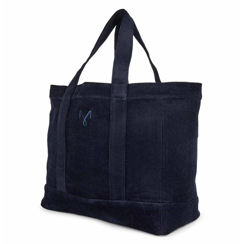 Masai Clothing Roya Corduroy Bag Dress Blue 1012982-2084S side