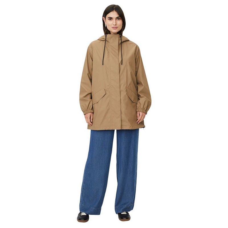 Masai Clothing Tunalle Coat Otter 1011958-4103S on model main