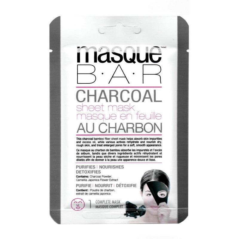 Masque Bar Charcoal Sheet Mask LB00368 packet front