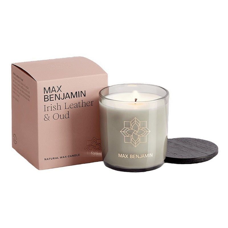 Max Benjamin Candle Irish Leather & Oud RB-C10 main