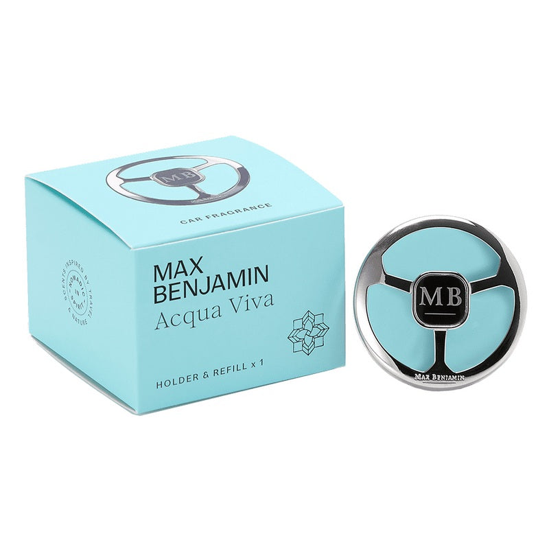 Max Benjamin Car Fragrance Dispenser Acqua Viva