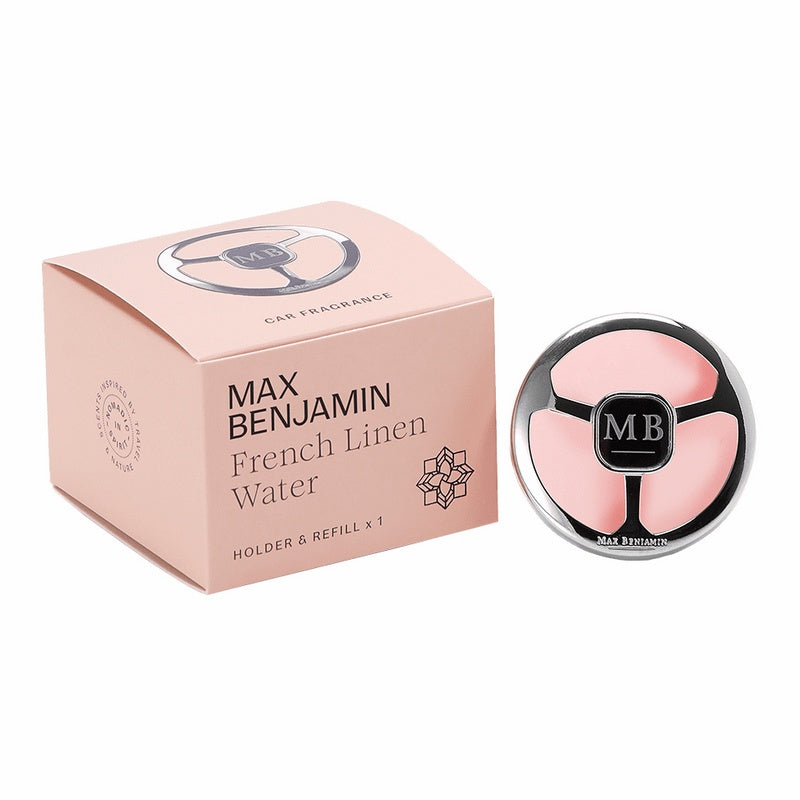 Max Benjamin Car Fragrance French Linen Water Dispenser