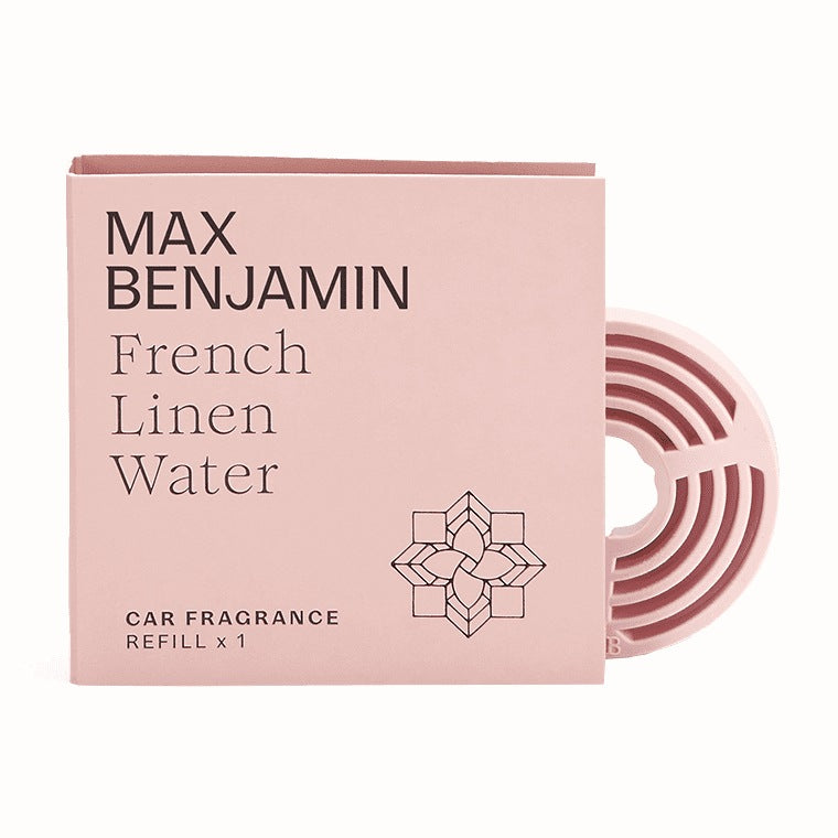 Max Benjamin Car Fragrance French Linen Water Refill