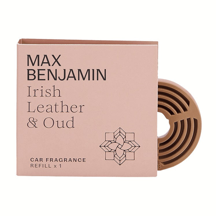 Max Benjamin Car Fragrance Irish Leather & Oud Refill