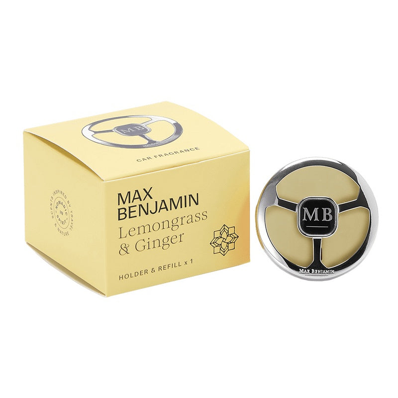 Max Benjamin Car Fragrance Lemongrass & Ginger Dispenser