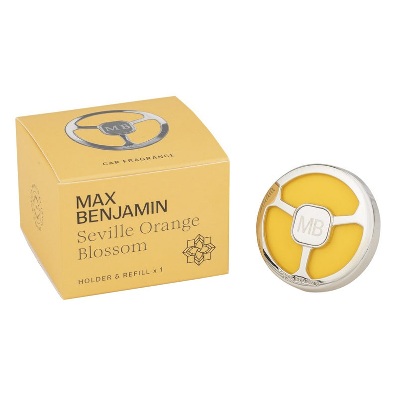 Max Benjamin Car Fragrance Seville Orange Blossom Dispenser