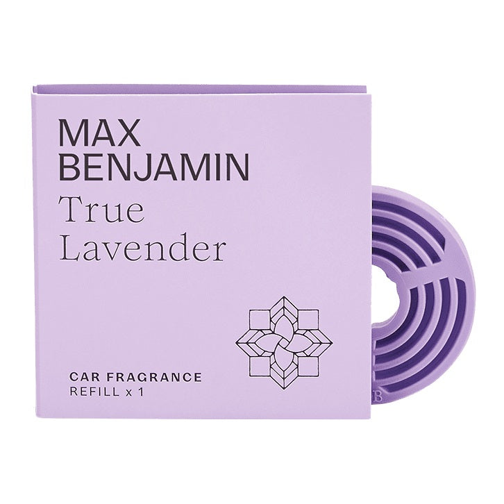 Max Benjamin Car Fragrance True Lavender Refill