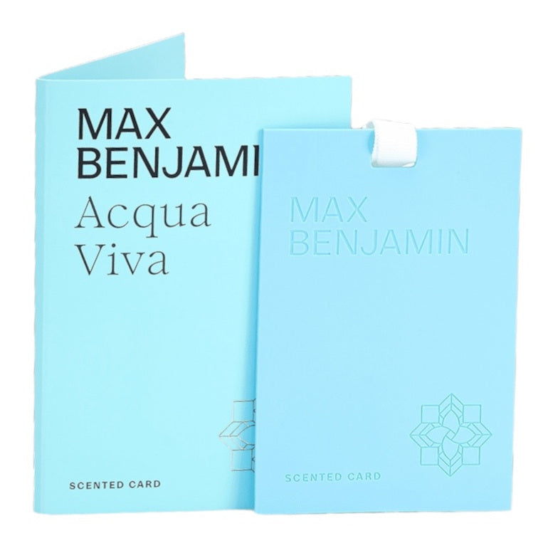 Max Benjamin Scented Card Acqua Viva