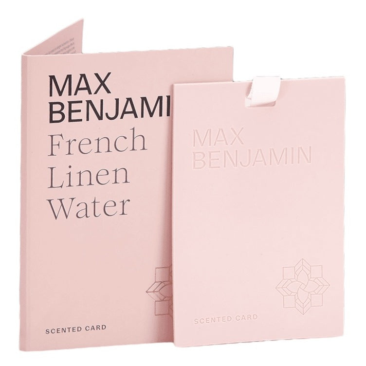 Max Benjamin Scented Card French Linen Water RB-SC02 main