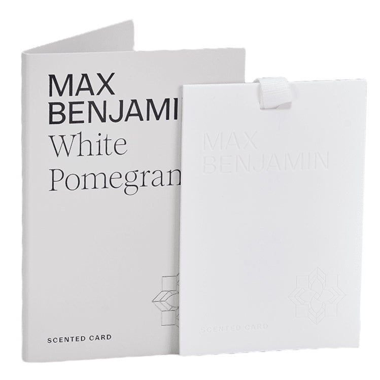 Max Benjamin Scented Card White Pomegranate RB-SC03 main