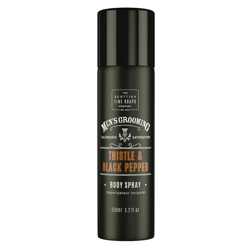 Men's Grooming Thistle & Black Pepper Body Spray