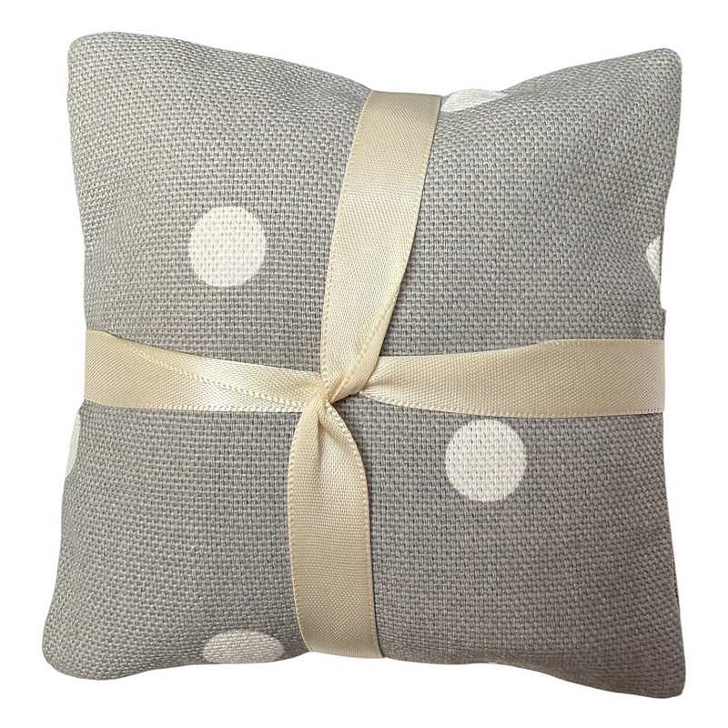 Microwavable Wheatbag Handwarmers in Dotty Grey