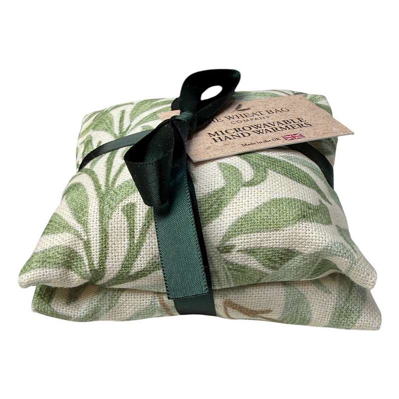Microwavable Wheatbag Handwarmers Sage Willow side