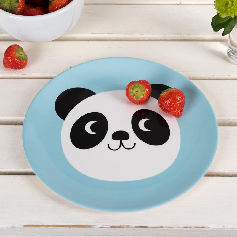 Miko The Panda Melamine Plate 27917 lifestyle