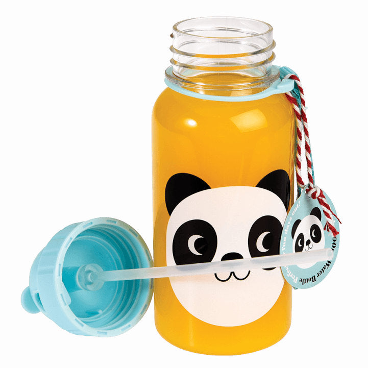 Miko The Panda Water Bottle 27909 filled with orange juice