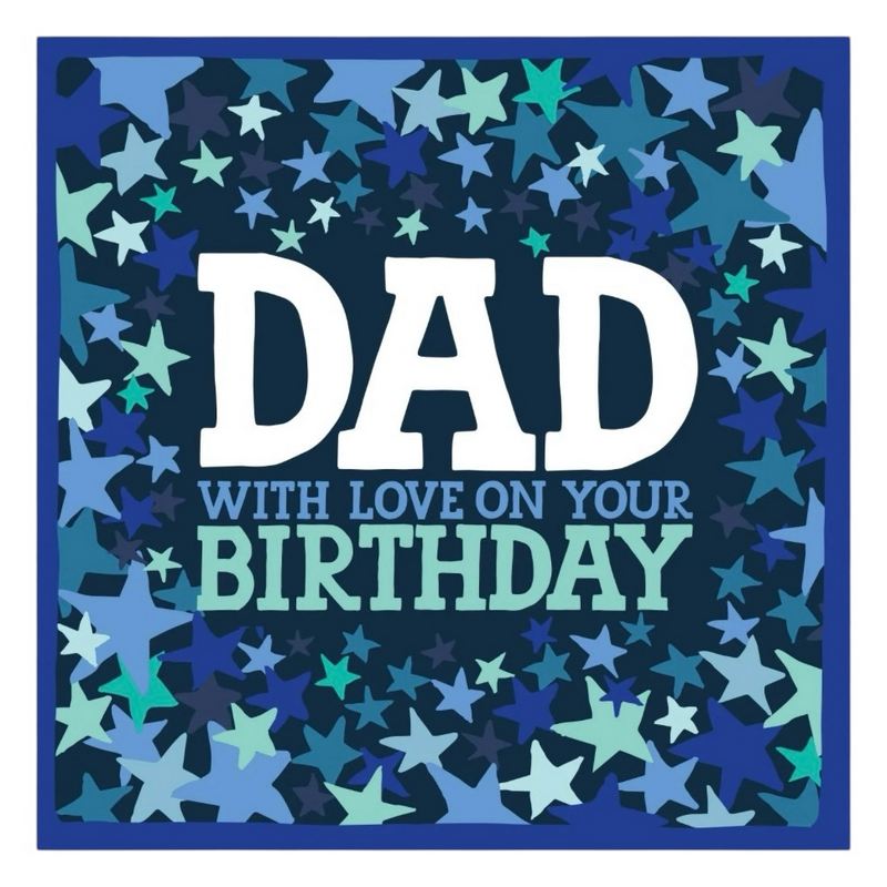 Molly Mae Dad With Love On Your Birthday Card CK58 front