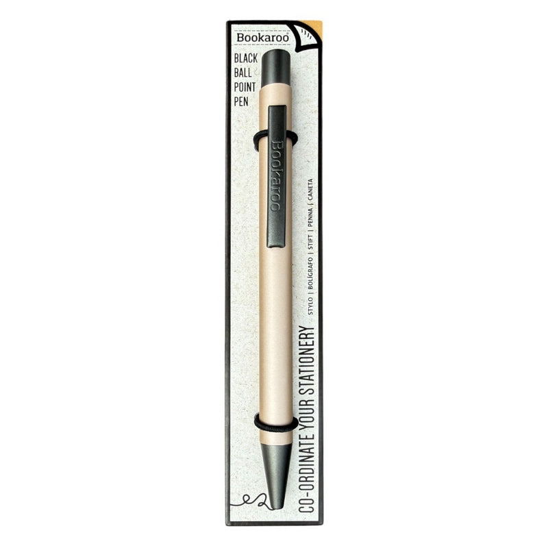 Moon & Stars Bookaroo Pen Gold front