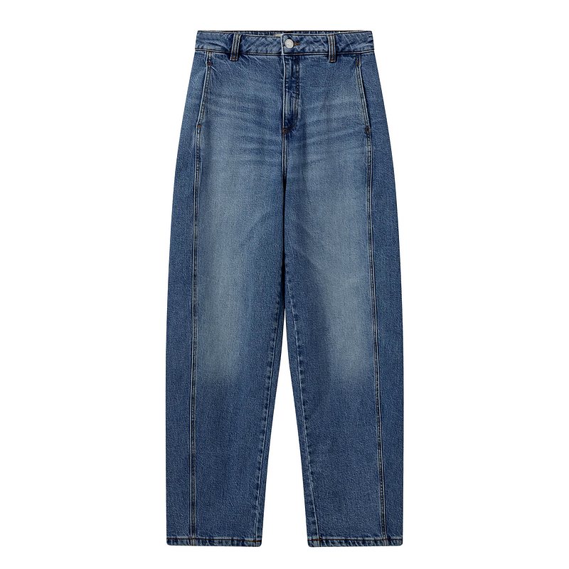 Mos Mosh Barrel Mon Jeans in Blue 161220 front