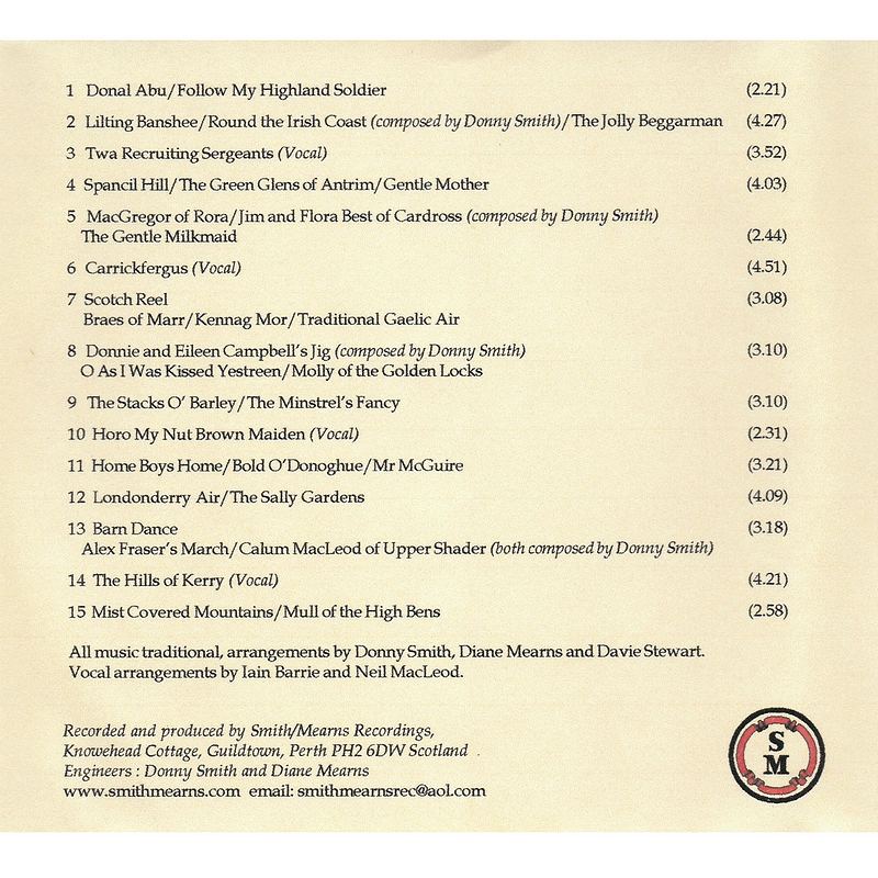 Mull's High Bens To Ireland's Green Glens SMR121CD Music CD track list