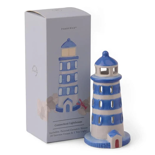 No 7 Lighthouse Style Incense & Tea Light Holder IN0028EU main