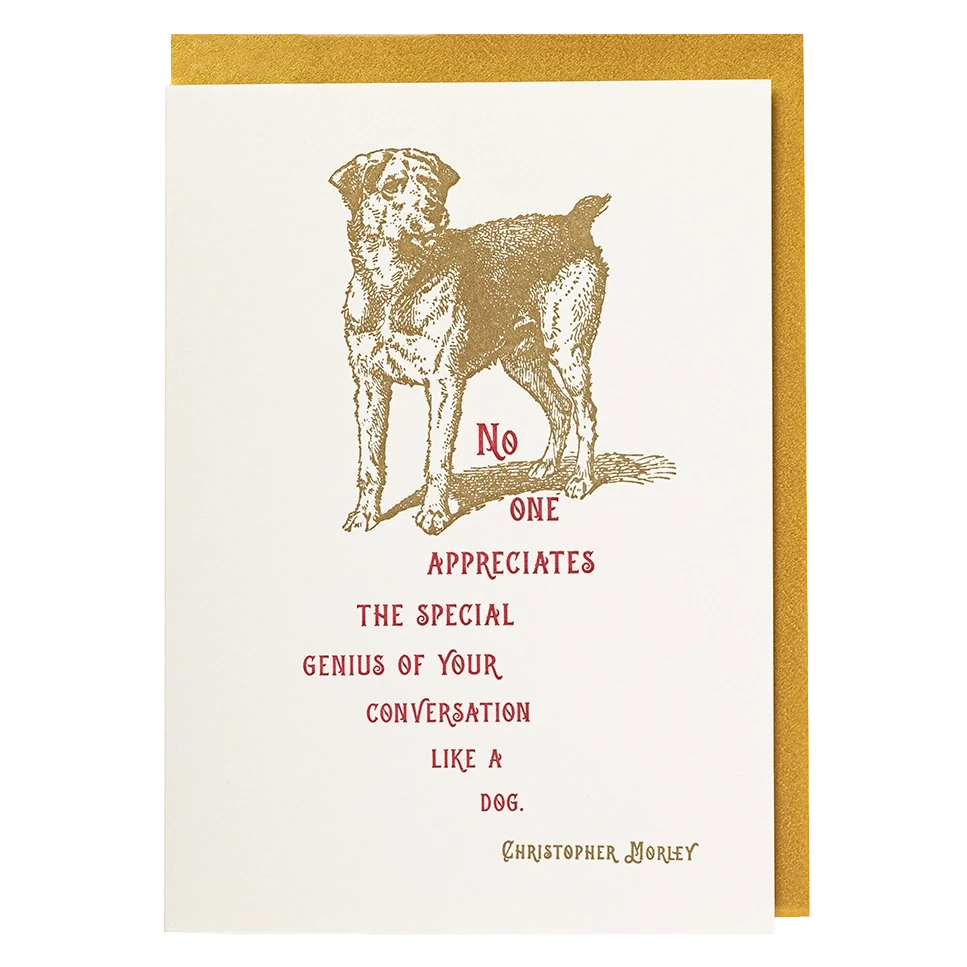 No One Appreciates The Special Genius Card QP449 front