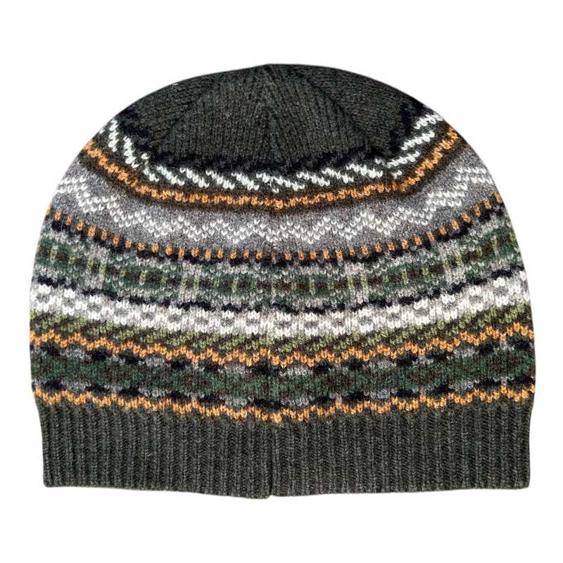 Old School Beauly Knitwear Highland Glen Mens Wool Hat rear