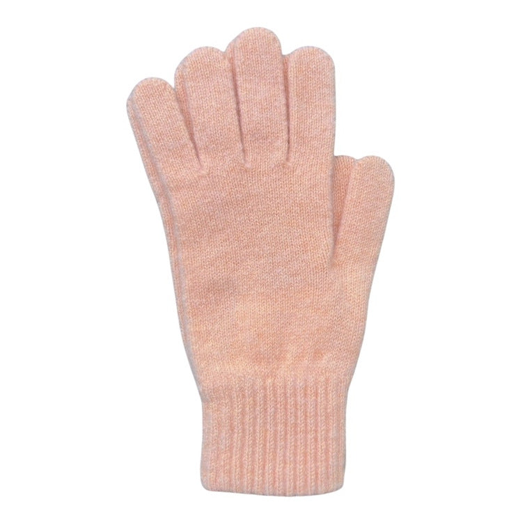 Old School Beauly Knitwear Highlander Full Gloves Peach together