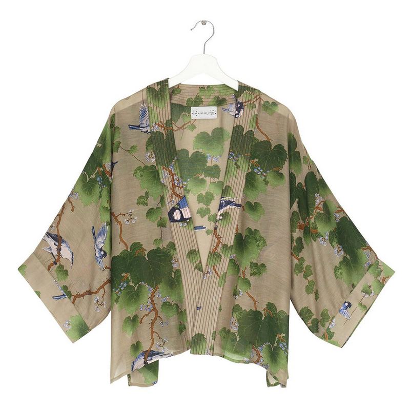 One Hundred Stars Kimono Acer Stone KIMACRSTO front