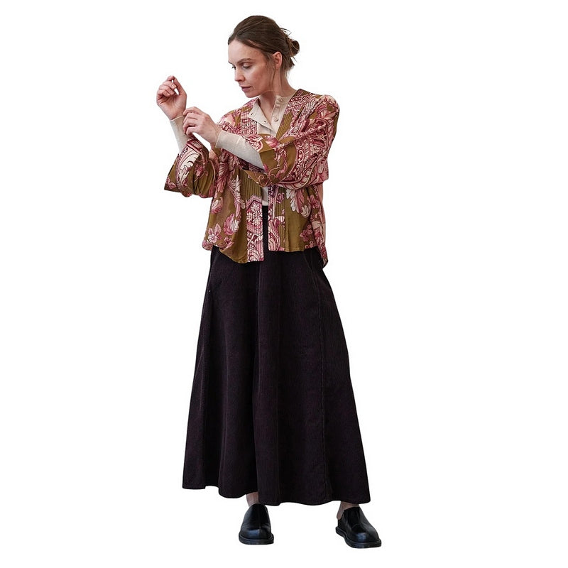 One Hundred Stars Kimono Angels Olive on model front
