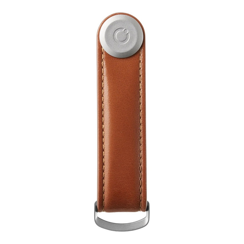 Orbitkey Key Organiser Leather Cognac LTHO-2-CGTN front