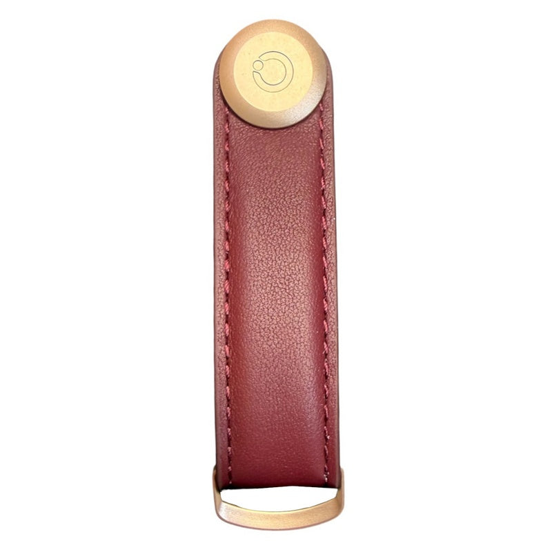 Orbitkey Key Organiser Leather Wine KLT2-WIN-101 front