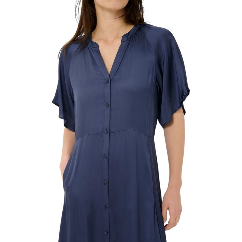 Alaja Dress in Blue Indigo