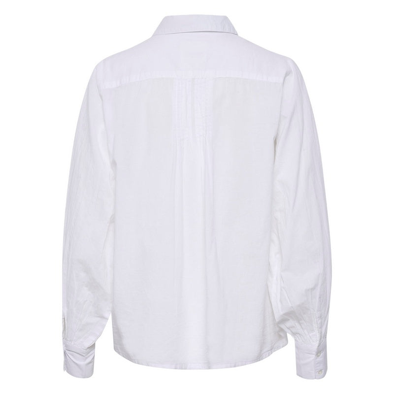 Part Two Clothing Carmela Cotton Shirt in Bright White 30307958-110601 product shot back