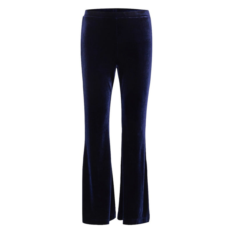Part Two Clothing Dorella Velvet Trousers in Midnight Sail 30308164-193851 front